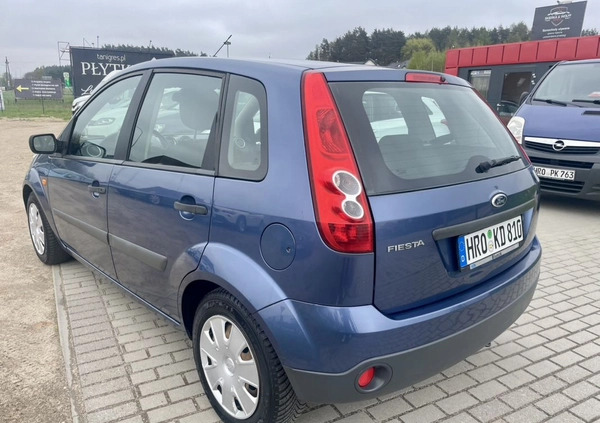 Ford Fiesta cena 7900 przebieg: 185300, rok produkcji 2006 z Lębork małe 92